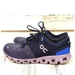 On Running Womens 10 Cloud X 3 Midnight Heron Running Shoes Performance